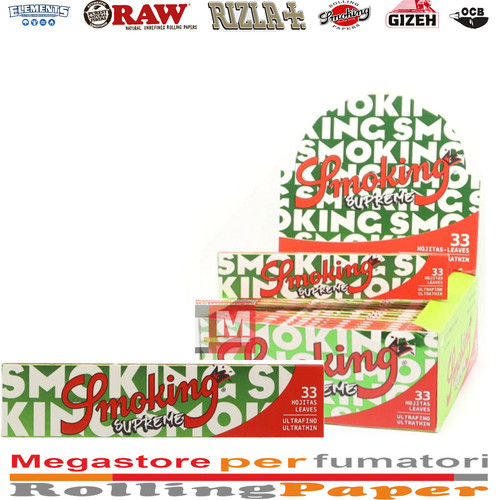 Smoking supreme cartine - supreme,