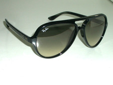 OCCHIALI DA SOLE AVIATOR RAY-BAN RB4125 601/32 TOP GRIGIO BLUASTRO SFUMATO GATTI 5000