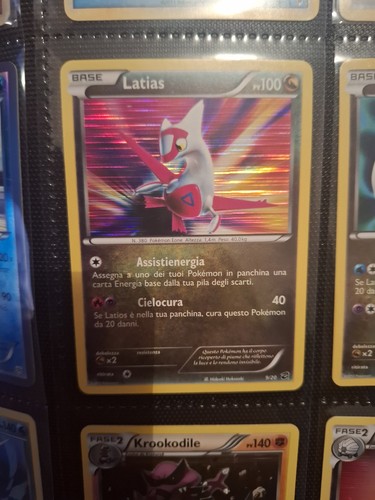 Carta pokemon latias tesoro - pokemon,