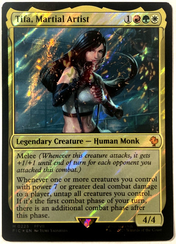 Mtg tifa artista marziale - tifa,,