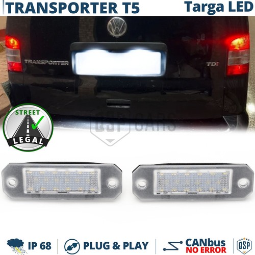 Placchette luci targa led - targa,