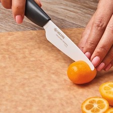 Kyocera Set di coltelli in Ceramica spelucchino 7,5 cm e Santoku cm 14