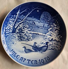 Piatto di Natale BING&GRONDAHL DAL 1969 AL 2008