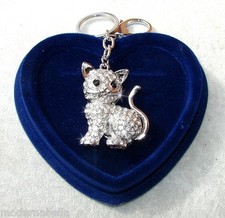 Gattino Brillante Portachiavi