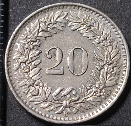 Centimes rappen 1963 suisse - 20,