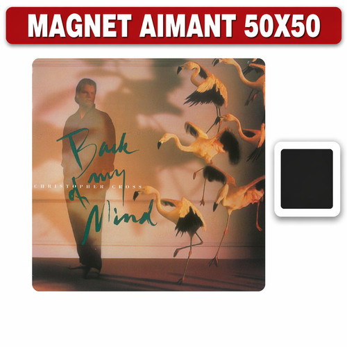 Magnet christopher cross back - magnet,