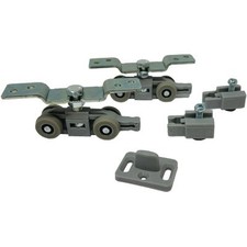 CARRELLI SCORREVOLI IN KIT 1400/07 OMGE  X BINARIO 1400 OMGE KIT=2 CARRELLI+2...