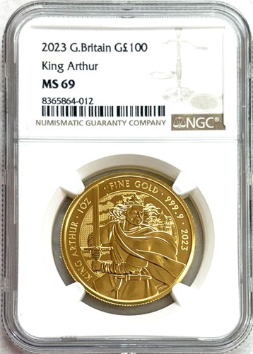 2023 oro gran bretagna - oro, 100