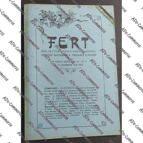 Fert bollettino associazione - fert,