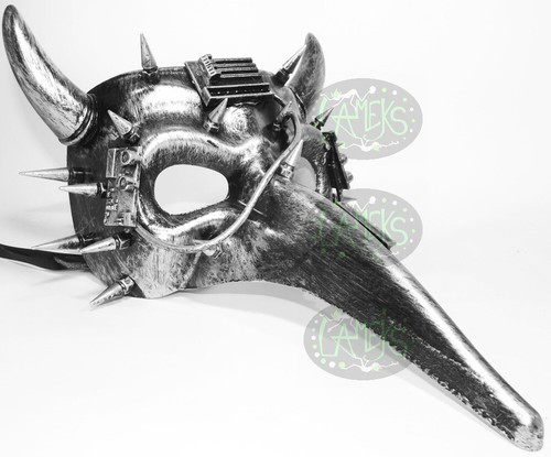 Maschera steampunk diavolo - maschera,