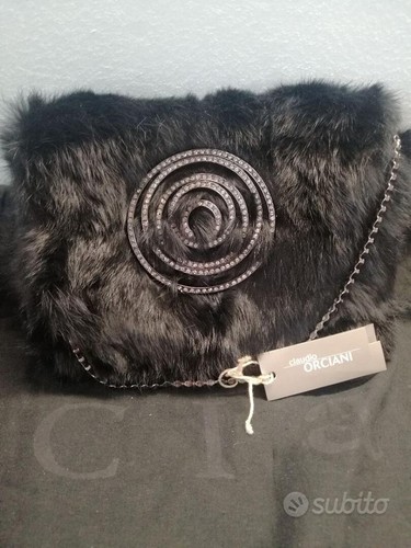Elegante borsa pelliccia - in,