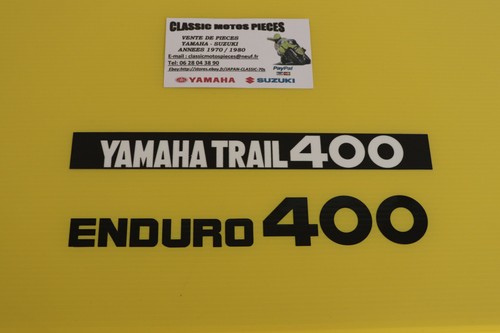 400 yamaha 1975 - dt, sickers