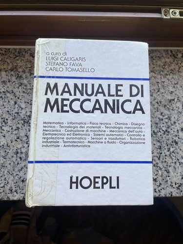 Manuale meccanica hoepli - di,