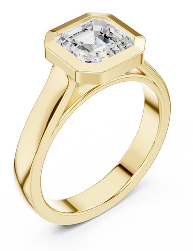 Anello uomo asscher - anello,