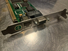 Vintage ISA Lan Card Olicom 16bit Ethernet DB9 IBM 286 386 486 DOS PC Computer 