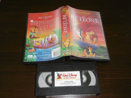 Videocassetta leone walt - videocassetta,