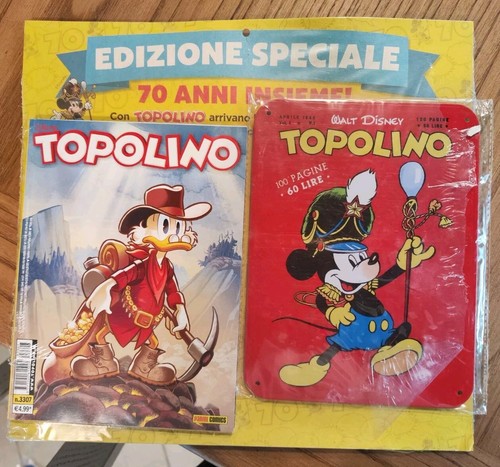 Topolino 3307 con targa in - topolino,