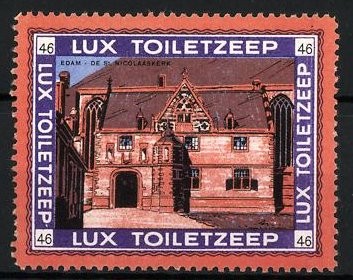 Reklamemarke edam st - reklamemarke, edam,