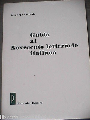 Guida novecento letterario - guida, al