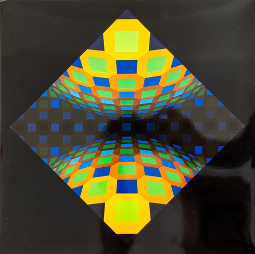 Vasarely elioincisione - vasarely,