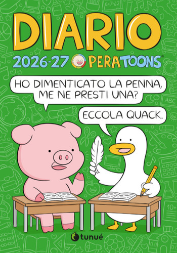 Pera toons diario scolastico - pera,