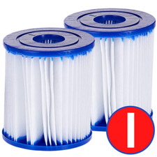 Bestway Set 2 FILTRI A CARTUCCIA TIPO I PER POMPA FILTRO DA 1249 L/H 58093