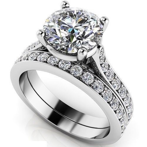 Anello sposa oro bianco - in,