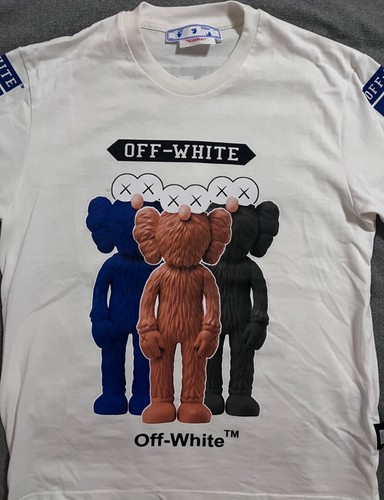 Shirt off white kaws - t-shirt, x