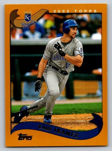 2002 topps raul ibanez 458 - topps,