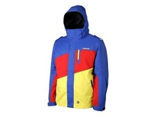 PROTEST GIACCA SNOWBOARD UOMO  672312 147  HANDPLANT BLUE/YELLOW/RED