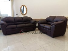 divano imbottito 2 posti e 3