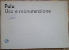 VOLKSWAGEN POLO - Libretto uso