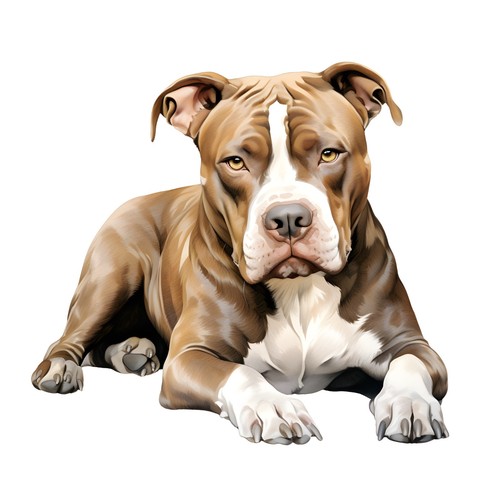 Adesivi pitbull auto - 2,