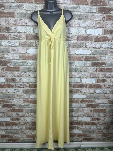 Maxi abito giallo agence - maxi,