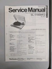 Technics SL-1700mk2 Sistema