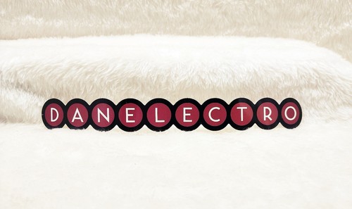 Adesivo danelectro guitars - danelectro,