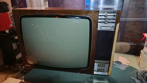 Televisore vintage epoca - televisore,