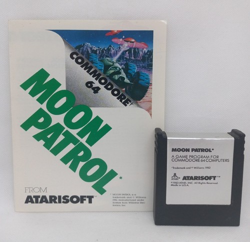 Commodore moon patrol 1983 - 64,