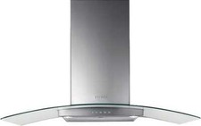 Faber Cappa Cucina Aspirante Parete 90 cm P 47 cm Inox RAY SRM LED X/V A90