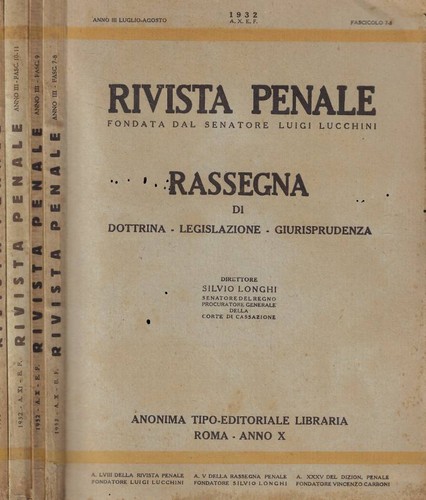 Rivista penale - , n