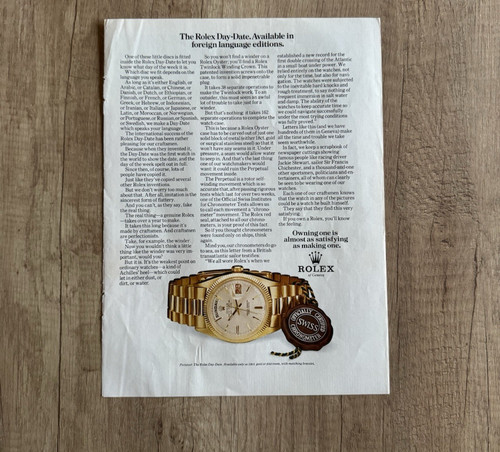1973 rolex oyster - rolex,
