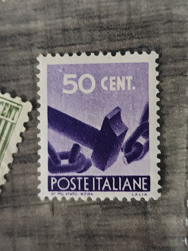 Francobollo poste italiane - francobollo,