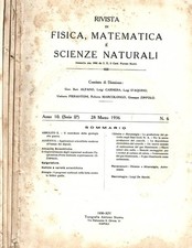 Rivista di fisica, matematica