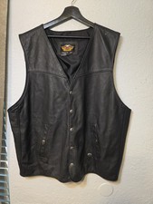 HARLEY-DAVIDSON GILET PELLE
