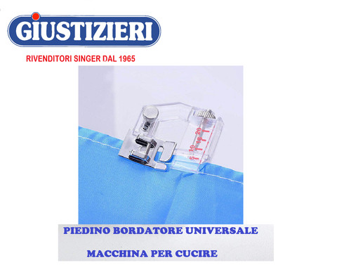 Piedino bordatore regolabile - piedino,
