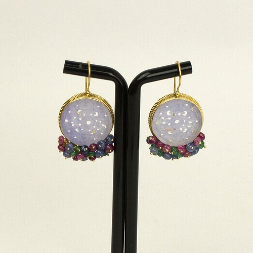 Orecchini argento 925 dorato - argento,