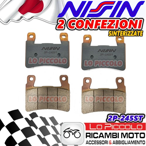 Kit pastiglie freno nissin - 4,