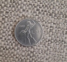 Italia, Repubblica Italiana, 50 Lire 1955 Vulcano, Ottimo Stato. Moneta Rara.