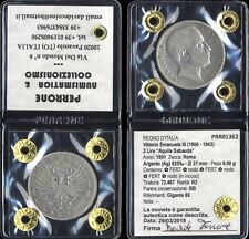 #A1362] REGNO ITALIA VITTORIO EMANUELE III - 2 LIRE AQUILA SABAUDA 1901