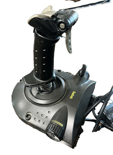 Saitek st220 flight stick - flight, &